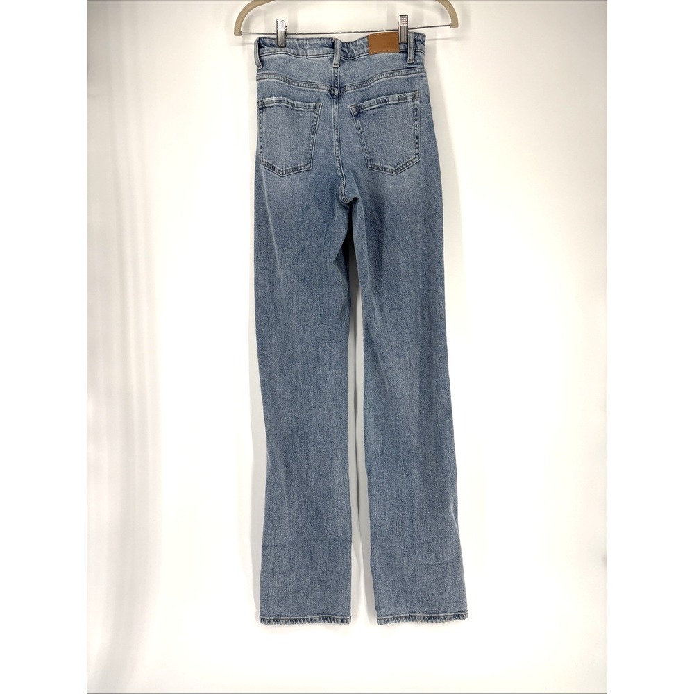 BKE Parker Jeans Womens 23 Tall Blue Universal Fit High Rise Classic Straight - Picture 7 of 9